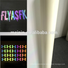 Reflektierendes Druckvinyl iridescent / Regenbogenvinyl